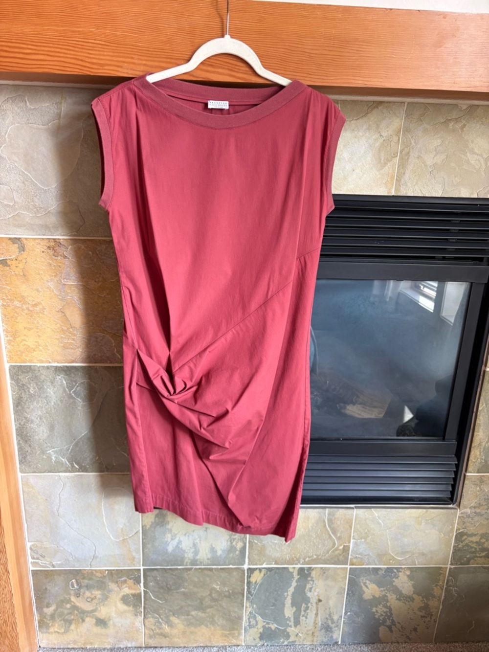 Brunello Cucinelli Rust dress